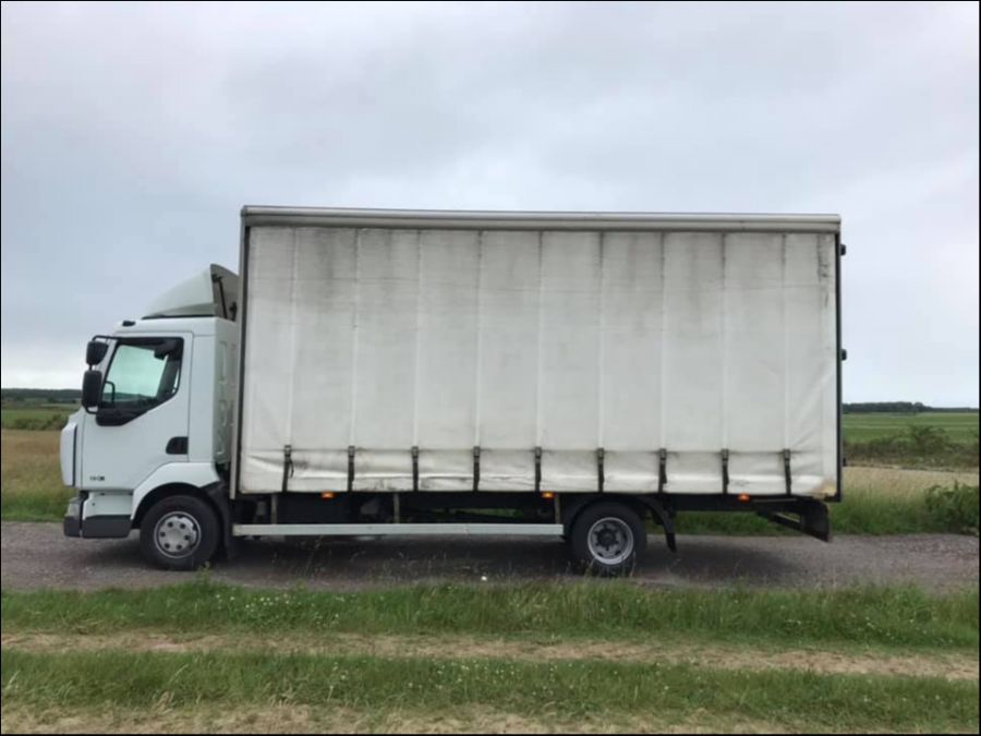 Renault Midlum Curtainsider for sale