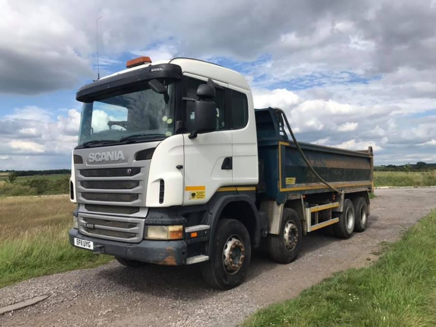 Scania R400 8x4 Tipper