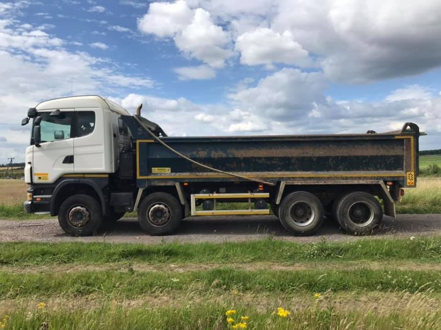 Scania R400 8x4 Tipper