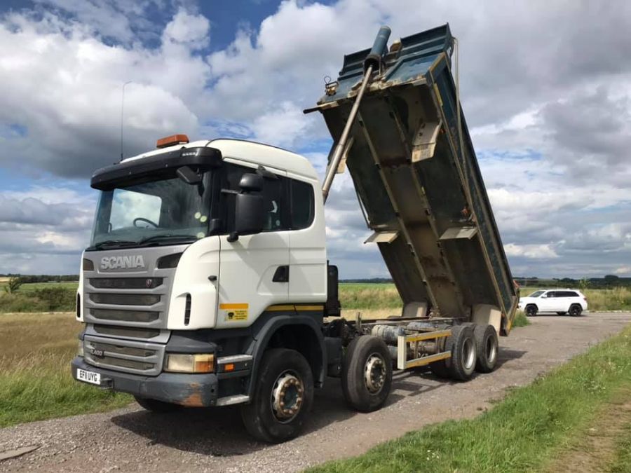 Scania R400 8x4 Tipper