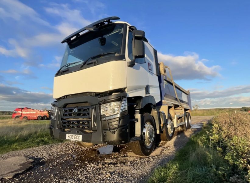 Renault  C Range 430 8x4 Steel Tipper 