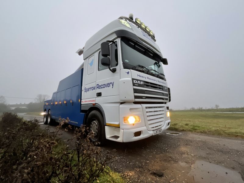 DAF  XF 105 WRECKER BONIFACE