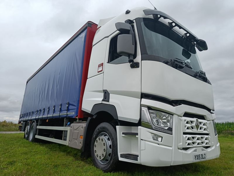 Renault T380 Curtainsider