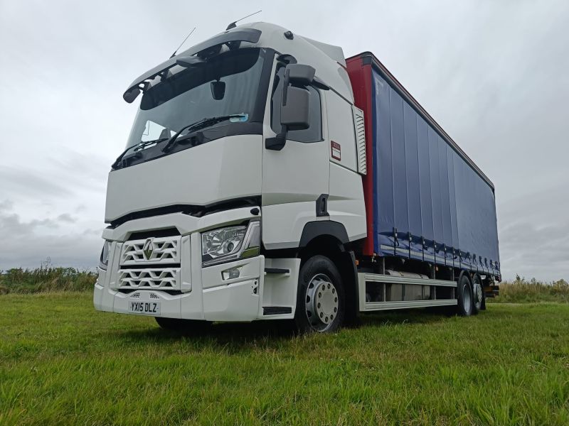 Renault  T380 Curtainsider 