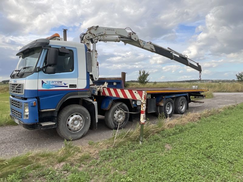 Volvo FM12  Accident Unit Hiab Truck 