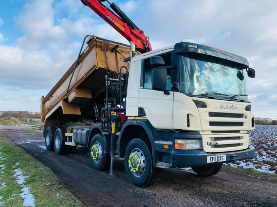 SCANIA P360 GRAB TRUCK