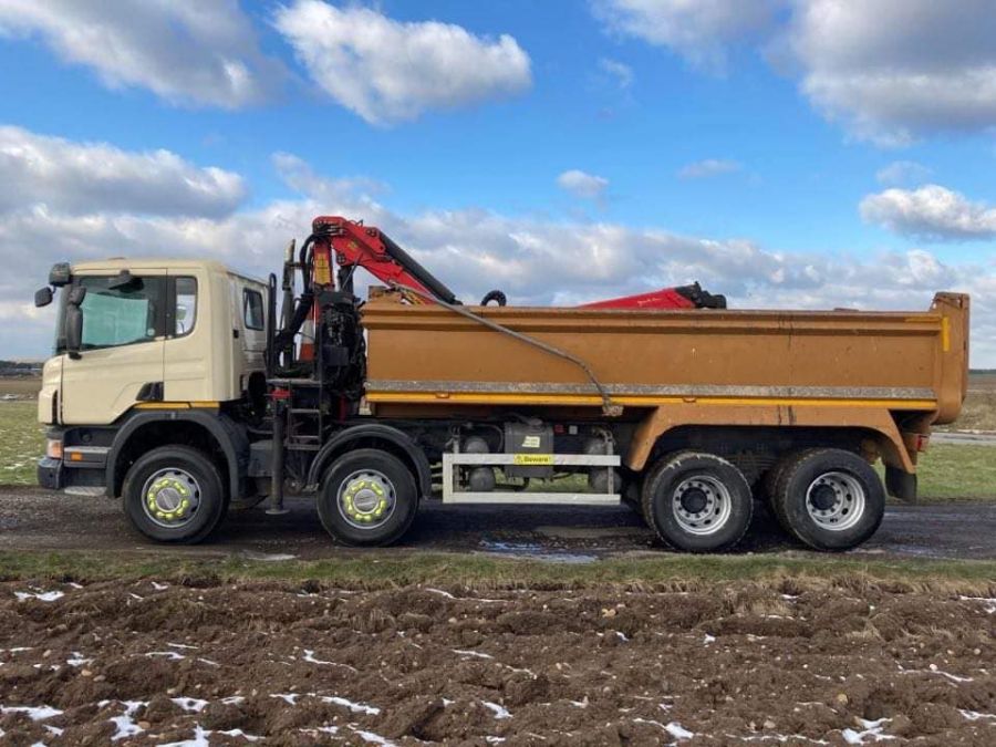 SCANIA P360 GRAB TRUCK