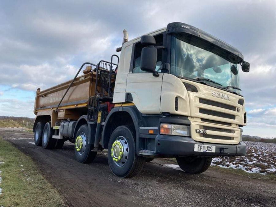 SCANIA P360 GRAB TRUCK