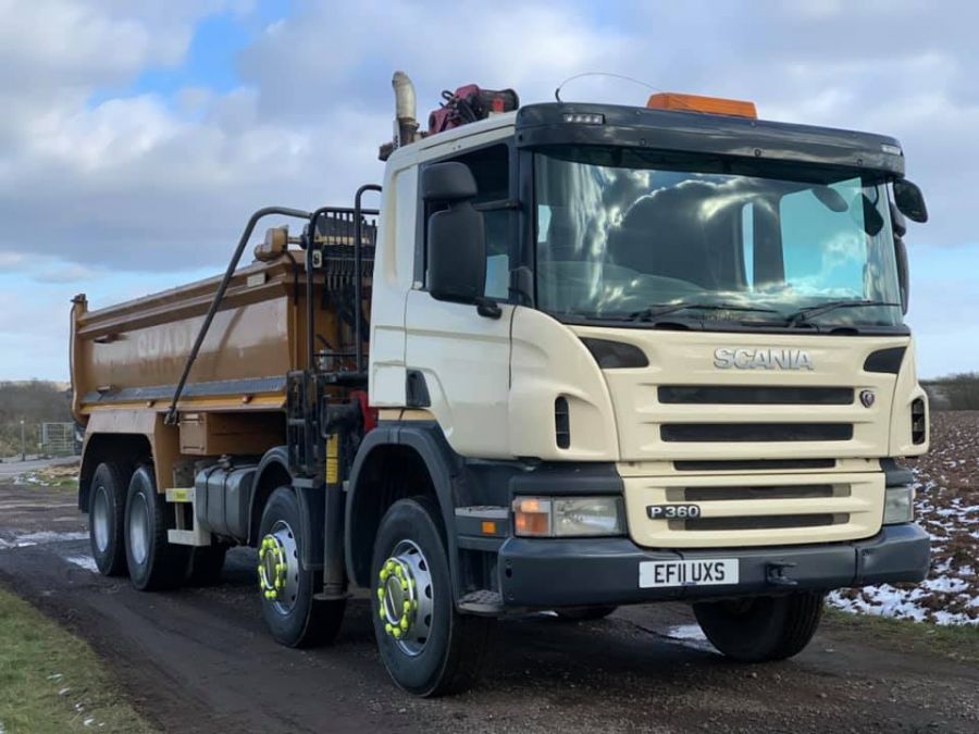 SCANIA P360 GRAB TRUCK